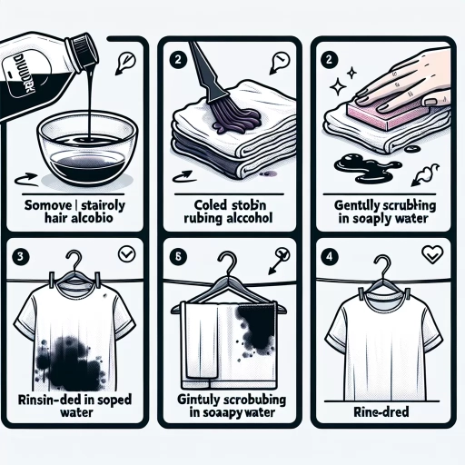 how to remove hair dye from clothes
