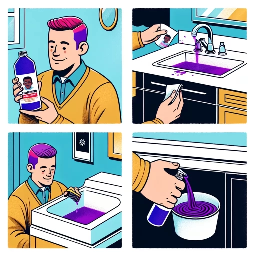 how to remove hair dye from counter
