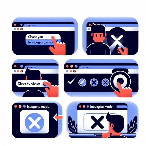 how to remove incognito