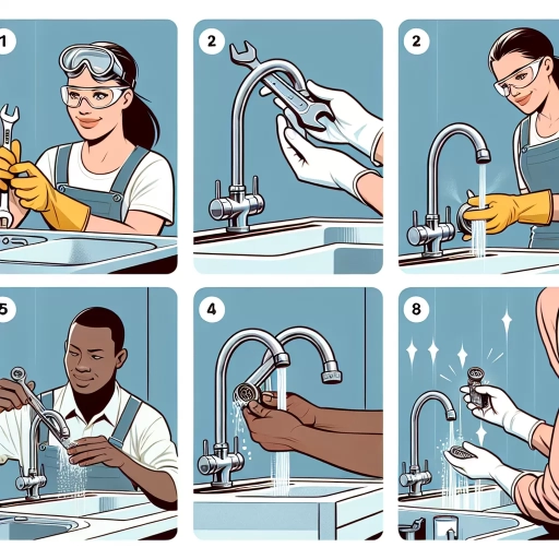 how to remove kitchen faucet