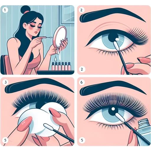 how to remove lashes at home