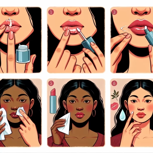 how to remove lipstick