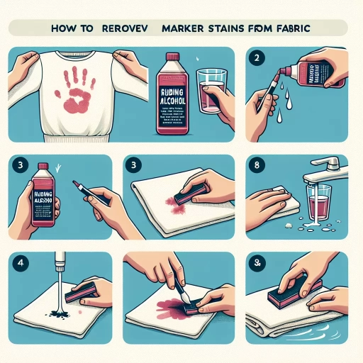 how to remove marker from fabric