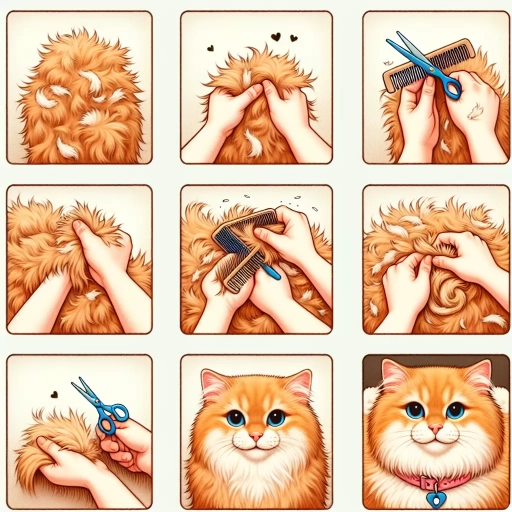 how to remove matted cat hair without cutting