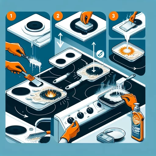 how to remove melted plastic from stove top