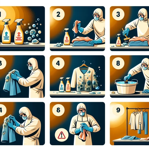 how to remove mold from fabric