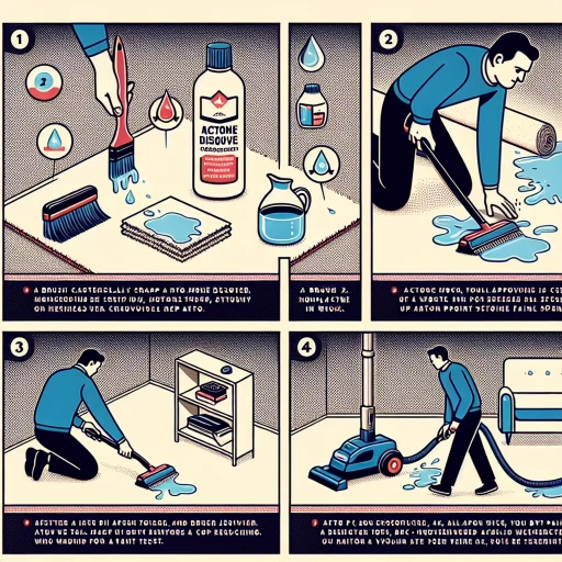 how to remove paint from carpet