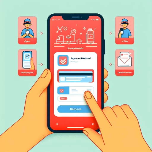 how to remove payment method on doordash
