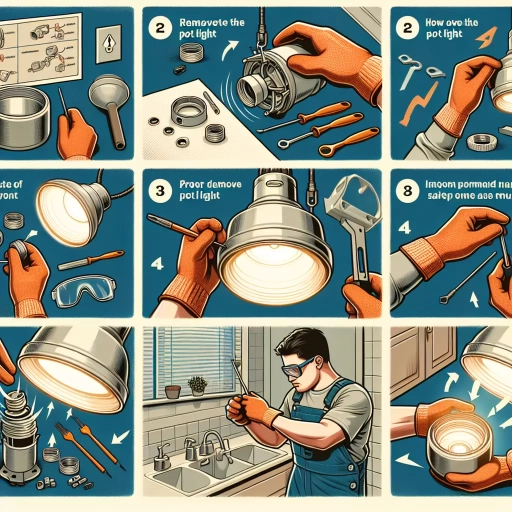 how to remove pot lights