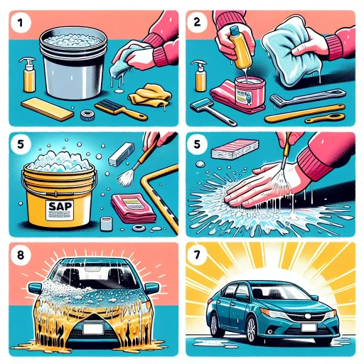 how to remove sap from car