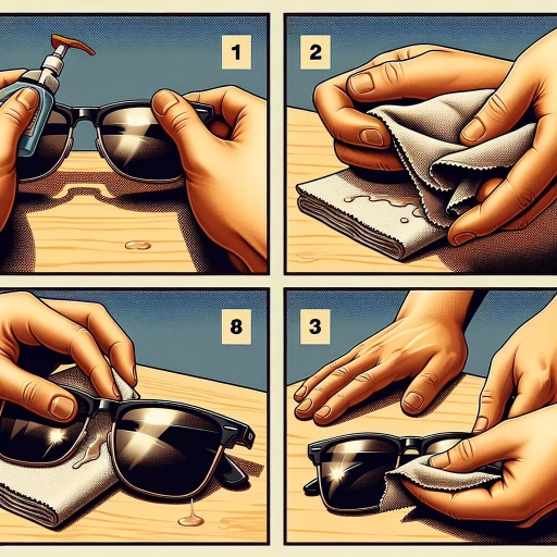 how to remove scratches from sunglasses