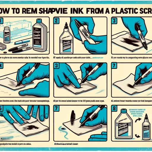 how to remove sharpie from plastic