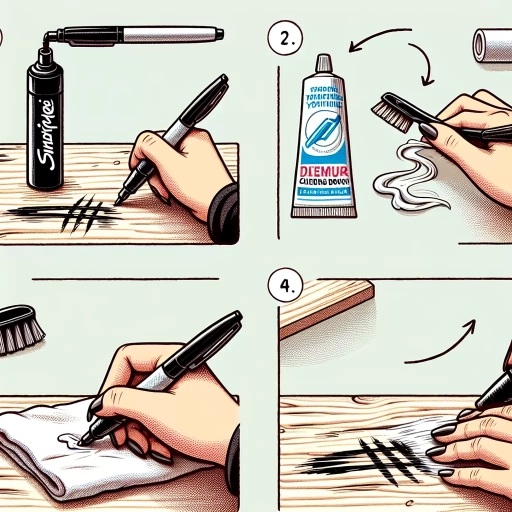how to remove sharpie from wood