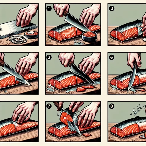 how to remove skin from salmon