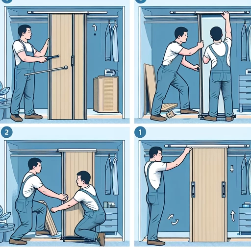 how to remove sliding closet doors