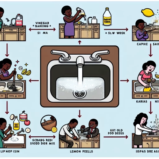 how to remove smell from kitchen sink