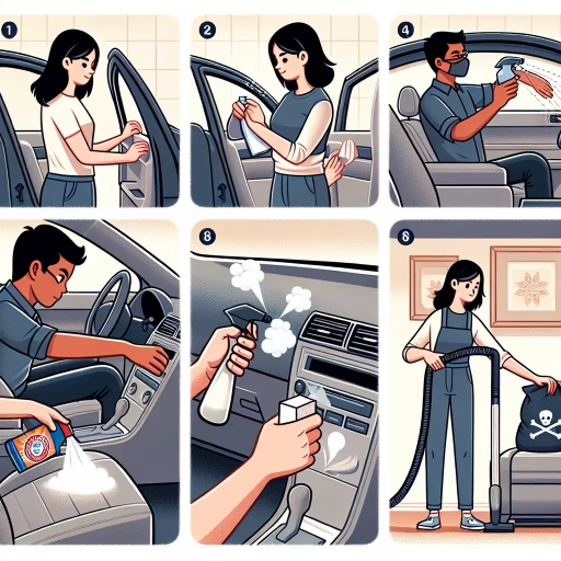 how to remove smoke smell from car