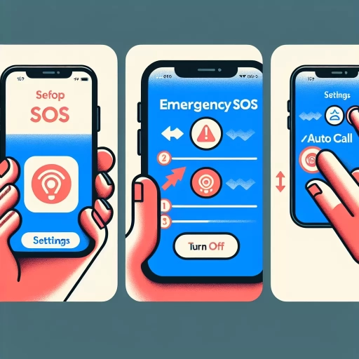 how to remove sos from iphone