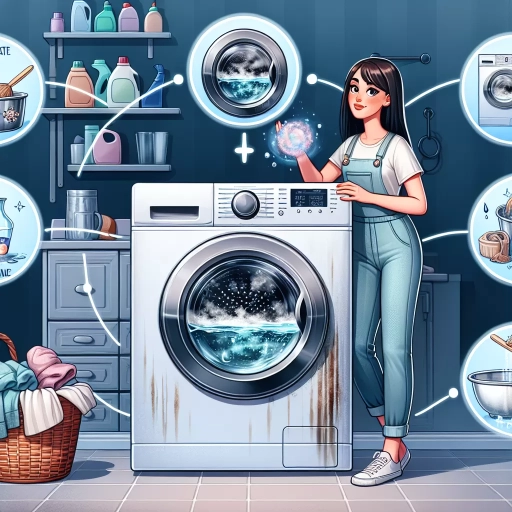 how to remove stagnant water smell from washing machine