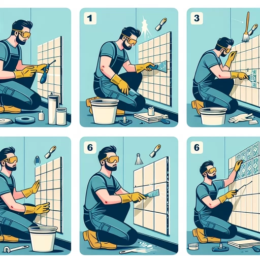 how to remove tile backsplash