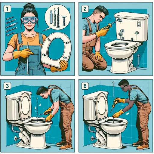 how to remove toilet seat