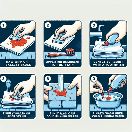 how to remove tomato sauce stain