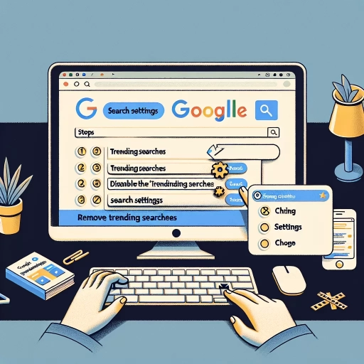 how to remove trending searches from google