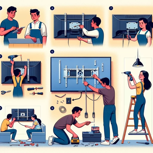 how to remove tv from wall mount