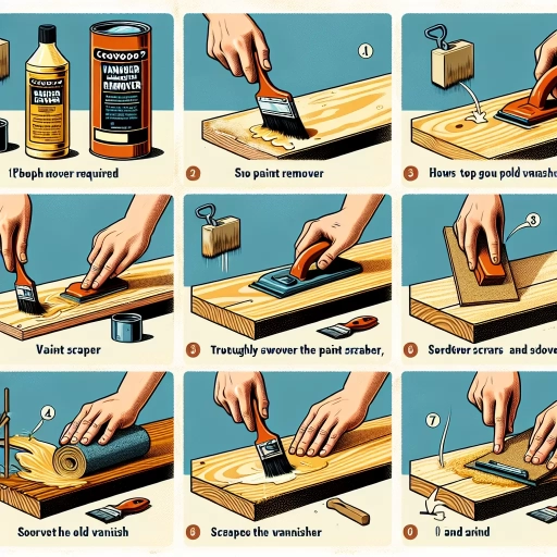 how to remove varnish from wood