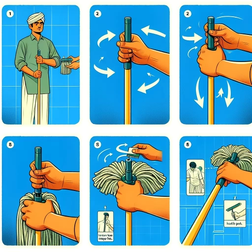 how to remove vileda mop head
