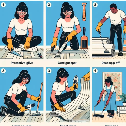 how to remove vinyl flooring