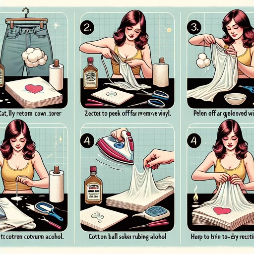 how to remove vinyl from clothing