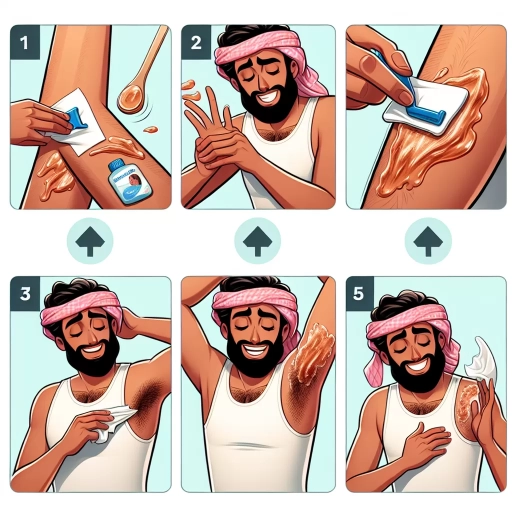 how to remove wax from skin