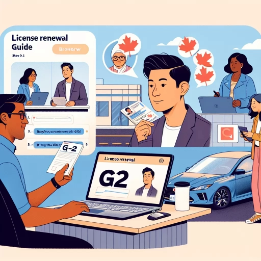 how to renew g2 license