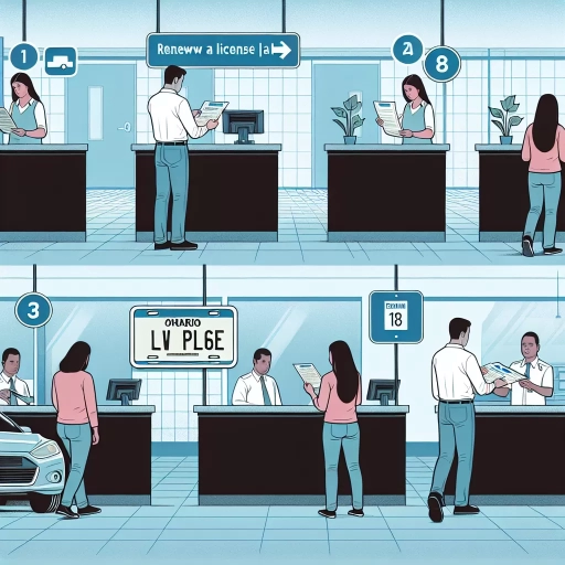 how to renew ontario license plate