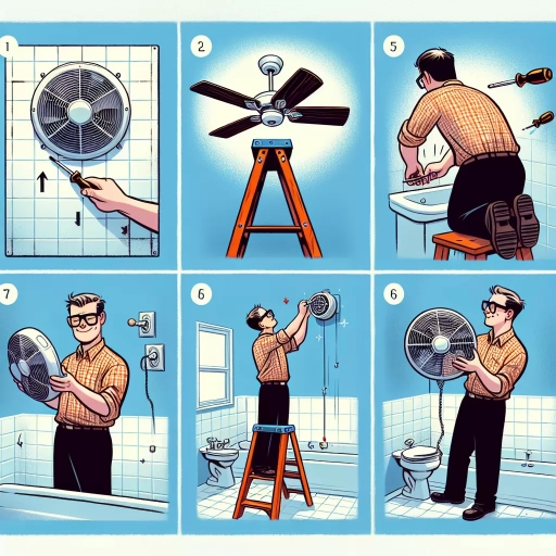 how to replace bathroom fan