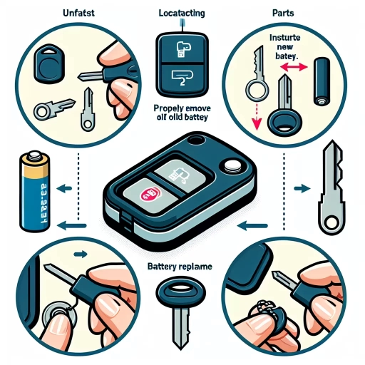 how to replace key fob battery