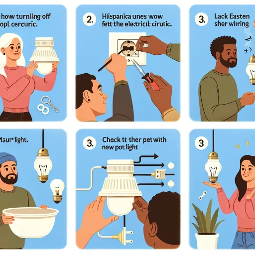 how to replace pot lights