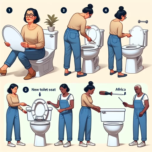 how to replace toilet seat