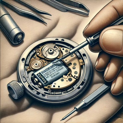 how to replace watch battery