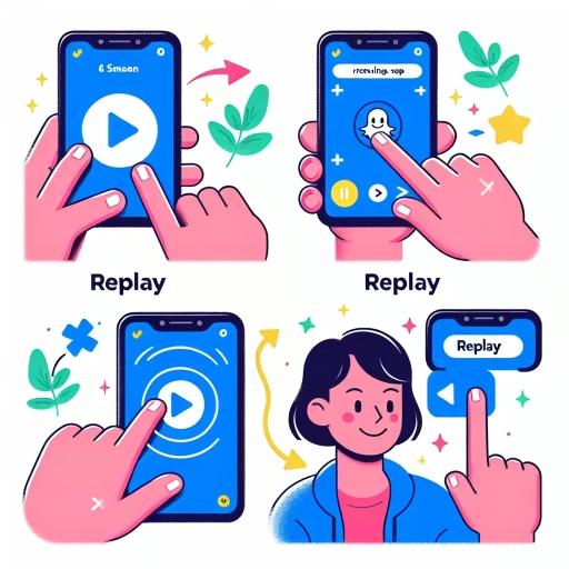 how to replay a snap