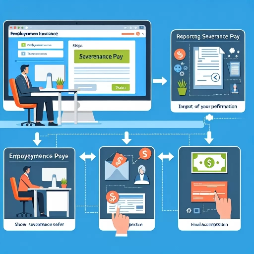 how to report severance pay on ei