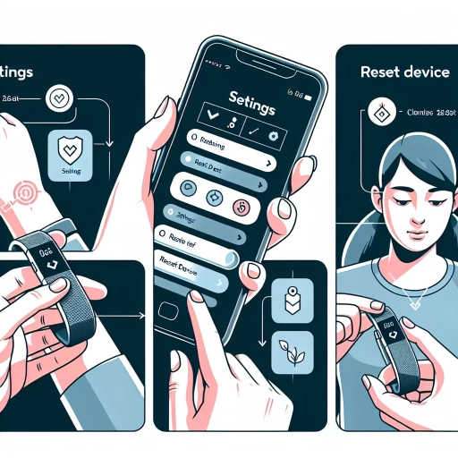 how to reset a fitbit