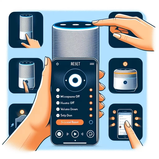 how to reset alexa echo
