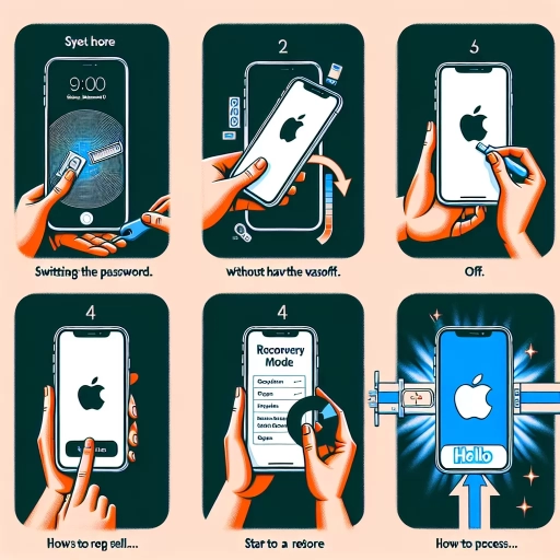 how to reset an iphone without a password