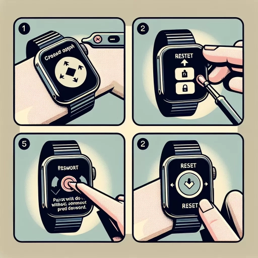 how to reset apple watch without paired phone and password