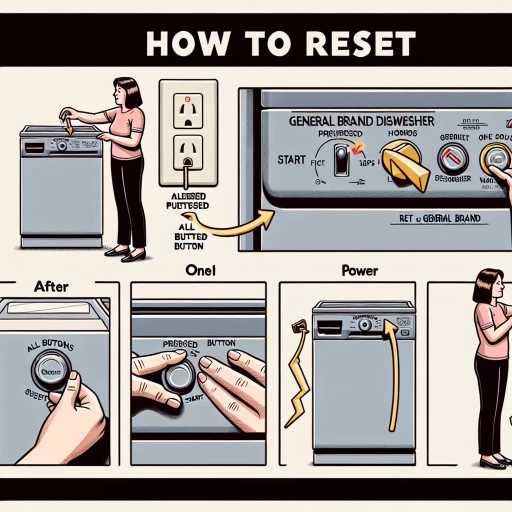 how to reset bosch dishwasher