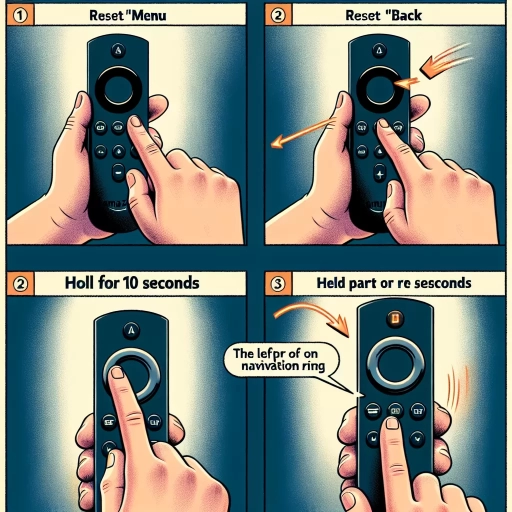 how to reset fire tv remote