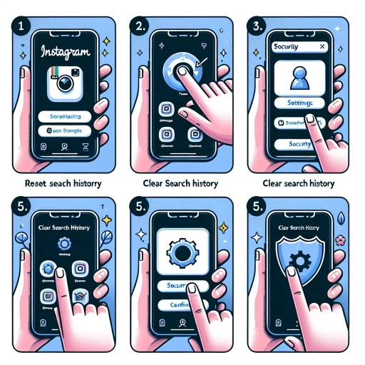 how to reset instagram search suggestions