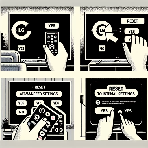 how to reset lg tv